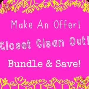Make an Offer ! Closet clean out